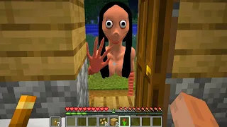 I Found Scary Girl Momo 😱 | in Mincraft | Mincraft Horror |