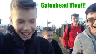 Gateshead Vlog!!! + 2 New Football Challenges Previews!!!
