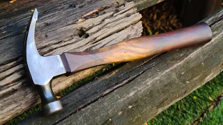 Make a premium hammer handle for the Vintage Cheney No.777 Adze Hammer