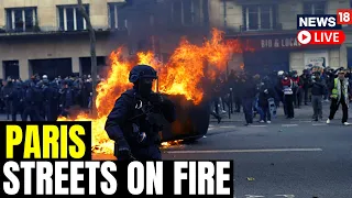 Violence Hits France As Public Anger Grows Against Macron's Pension Reform | France Pension Protest