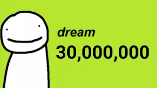 Dream hitting 30 Million Subscribers!