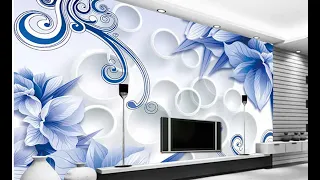 3D Wall Paintings for modern homes| New 3-Dimensional wall painting designs and ideas