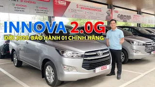 TOYOTA INNOVA 2.0G SỐ TỰ ĐỘNG ĐỜI 2020 - BẢO HÀNH THÊM 01 NĂM