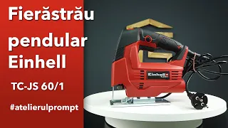 Fierăstrău pendular cu tăiere oblică, Einhell, TC-JS 60/1 #atelierulprompt 🛠