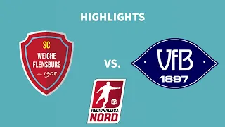 5. Spieltag Regionalliga Nord 23/24 | SC Weiche Flensburg 08 - VfB Oldenburg | Highlights