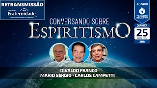 Divaldo Franco, Mário Sérgio e Carlos Campetti • Conversando Sobre Espiritismo