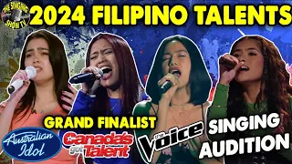 2024 Filipino Audition The Voice USA| Australian Idol | The Voice Germany | The Singing Show TV