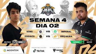 [LIVE] Regular Season MPL BR S2 | Semana 4 Dia 2