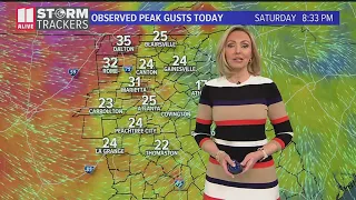 Evening weather for April 25, 2020