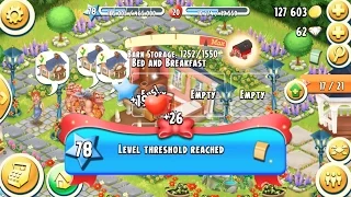 Level Threshold Reached in Hay Day Level 78 | Part 09 - Freedom Farm