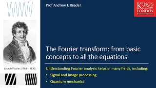 Understanding the Fourier Transform (Analysis & Synthesis): Concepts to Equations