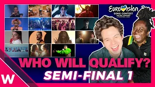 Eurovision 2023: Semi-Final 1 qualifiers prediction