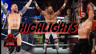 ROMAN REIGNS VS EDGE VS DANIEL BRYAN HIGHLIGHTS