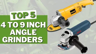 5 Best 4 to 9 inch Angle Grinders in 2023