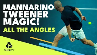 Adrian Mannarino Epic Early-Season Tweener! All The Angles & Reaction | United Cup 2023