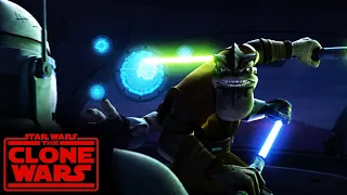 Pong Krell fights vs Clones and then is executed | Star Wars: The Clone Wars Umbara Story Arc