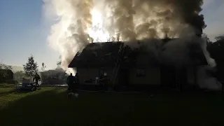 Пожар на нашей пасеке в Серпухове.