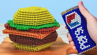 Stop motion Animation by Magnet Cooking : DIY Satisfying Magnetic Balls & ASMR Video