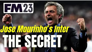 The TRUTH About Mourinho's Treble Winning Tactic | FM23 Tactic