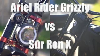 The Best E-Bikes of 2021 - Ariel Rider Grizzly vs Sur Ron X // E-Bikes