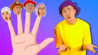 Finger Family Job Song 🤚✋ | Pikojam Kids Song