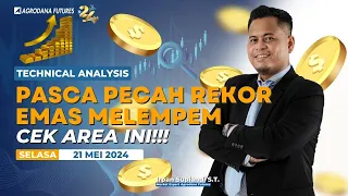 Pasca Pecah Rekor Emas Melempem Cek Area inI!-Technical Analysis 21 Mei 2024