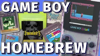 6 New Game Boy Games! [Homebrew Compilation #12]