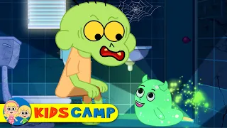 A Scary Funny Zombie | Halloween Songs For Kids and Spooky Song | Kidscamp Songs