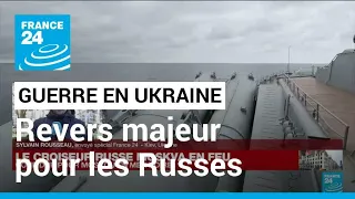 Revers majeur pour les Russes : explosions sur le croiseur Moskva, l'Ukraine dit l'avoir frappé