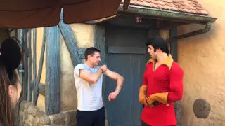 Gaston OUT FLEXES and EMBARRASSES guest! HILARIOUS FLEX OFF!