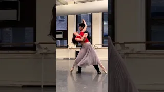 In rehearsal for Christopher Wheeldon’s Like Water for Chocolate