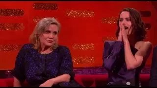 Graham Norton: Carrie Fisher geeft raad aan Daisy Ridley