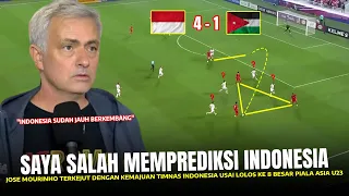 LANGSUNG SHOCK !! Jose Mourinho TERKEJUT Melihat Kemajuan Timnas Usai Lolos 8 Besar Piala Asia U23