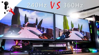 240Hz VS 360Hz by FPS Veteran feat. ASUS PG259QNR Monitor