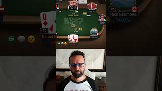 Daniel Negreanu's Decision with Queens