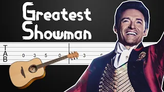 A Million Dreams - The Greatest Showman Guitar Tutorial, Guitar Tabs, Guitar Lesson