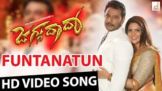 Jaggu Dada - Funtanatun Full HD Kannada Movie Video Song | Challenging Star Darshan | V Harikrishna