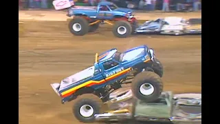 BIGFOOT #9 Racing In Kansas City, MO 1990 - Jim Kramer - BIGFOOT 4x4, Inc.