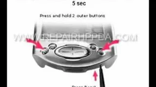 How to Soft & Hard Reset for HP iPAQ h3870, h3875, h3835, h3860, h3830, h3970, h3975, h3950, h3955