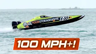 Catching air at 100mph+! / Super Stock Key West Race Boats