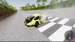 Full Speed Clasic Car Crash