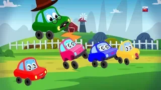 семейство автомобильных пальцев | детские рифмы | детские песни | Nursery Rhymes | Car Finger Family