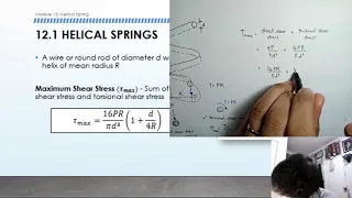 MODULE 12 (part 1) - Helical Spring