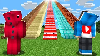 ¡No ELIJAS la ESCALERA INCORRECTA o MUERES! 😱 SPARTA356 MINECRAFT PERO