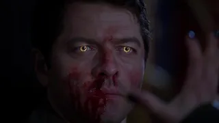 Supernatural Castiel destroys Dagon