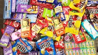 A Lot Of Candy 2018 NEW #55 ASMR / АСМР ПОКУПКА Очень много конфет и сладостей