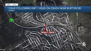 1 dead following Hwy 1 head-on crash in Cambria near Burton Dr.