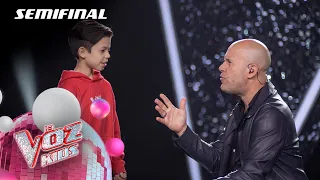 Gian Marco le pide a Ernesto Leclerc que cante desde el corazón - Semifinal | La Voz Kids 2024