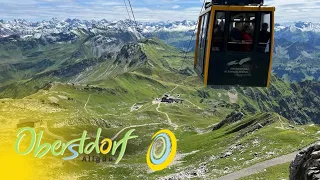 Oberstdorf, Met de Nebelhornbahn naar de top Nebelhorn in Duitsland 2023 #146