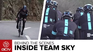 Behind The Scenes - A Day At Training Camp With Team Sky